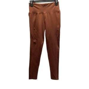 Dyce Active Size Small Brown High-Waisted Leggings. New With Tags